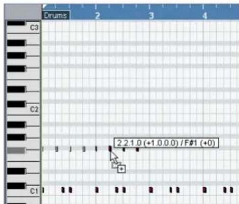 STEINBERG Nuendo 4 - Copying MIDI notes - 1