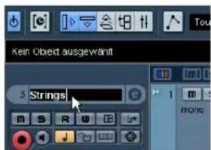 STEINBERG Nuendo 4 - Einfugen einer Instrumentenspur - 5