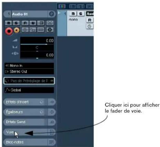 STEINBERG Nuendo 4 - Réglage des niveaux - 3