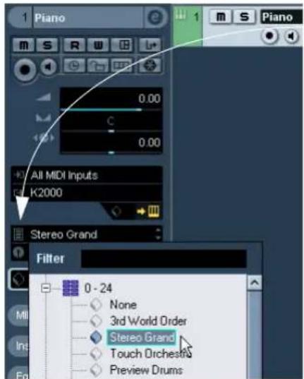 STEINBERG Nuendo 4 - Monitoring des Instruments MIDI Externes - 3