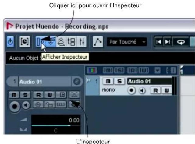 STEINBERG Nuendo 4 - Ajouter une piste mono - 2