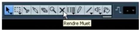 STEINBERG Nuendo 4 - Rendre muet - 1
