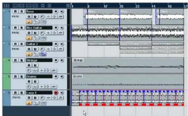STEINBERG Nuendo 4 - Faire des copies - 1