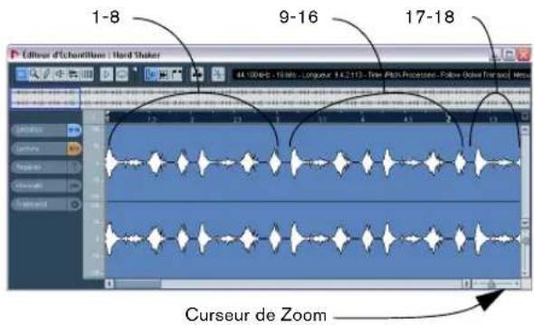 STEINBERG Nuendo 4 - Exemple 2: Boucle de batterie, réglage Auto - 2