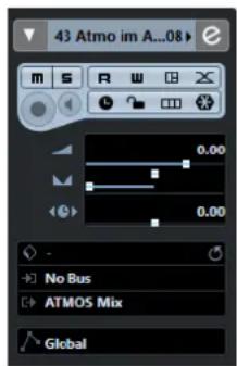 STEINBERG Nuendo 11 - Inspecteur des pistes Audio - 1