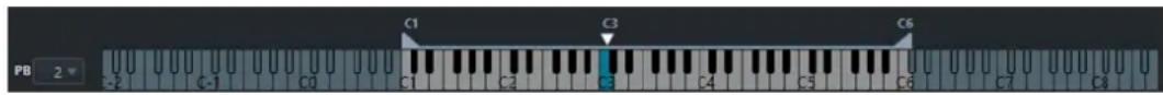 STEINBERG Nuendo 11 - Section du clavier - 1
