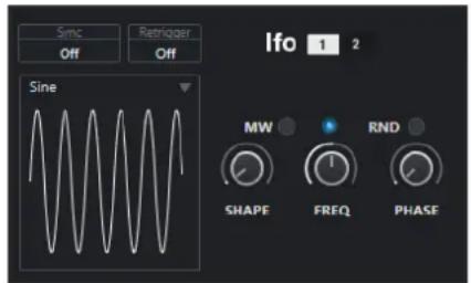 STEINBERG Nuendo 11 - Editeur de LFO - 1