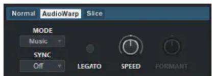STEINBERG Nuendo 11 - Mode AudioWarp - 1