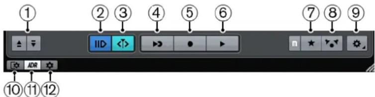 STEINBERG Nuendo 11 - Panneau ADR - 1