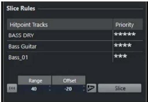 STEINBERG Nuendo 11 - Options de quantification de plusieurs pistes audio - 1