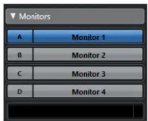 STEINBERG Nuendo 11 - Moniteurs - 1