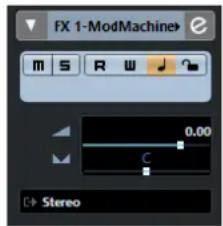 STEINBERG Nuendo 11 - Inspecteur des pistes de voie FX - 1