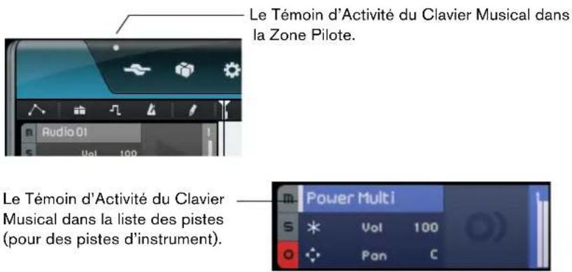 STEINBERG Sequel 3 - Activité du Clavier Musical - 1