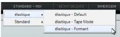 STEINBERG Sequel 3 - À propos des algorithms de modification de la durée et de correction de hauteur - 1