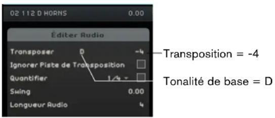 STEINBERG Sequel 3 - Transposition intelligente - 4