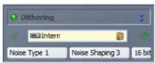 STEINBERG Wavelab Elements 8 - Panneau Dithering - 1