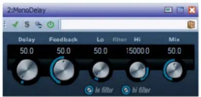STEINBERG Wavelab Elements 8 - Fenêtre de plug-in de la section maître - 1