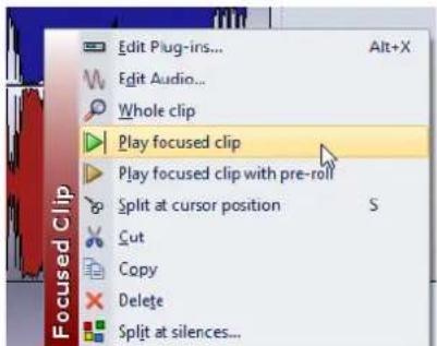 STEINBERG Wavelab Elements 8 - Menu contexts - 1