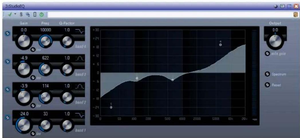 STEINBERG Wavelab Elements 8 - StudioEQ - 1