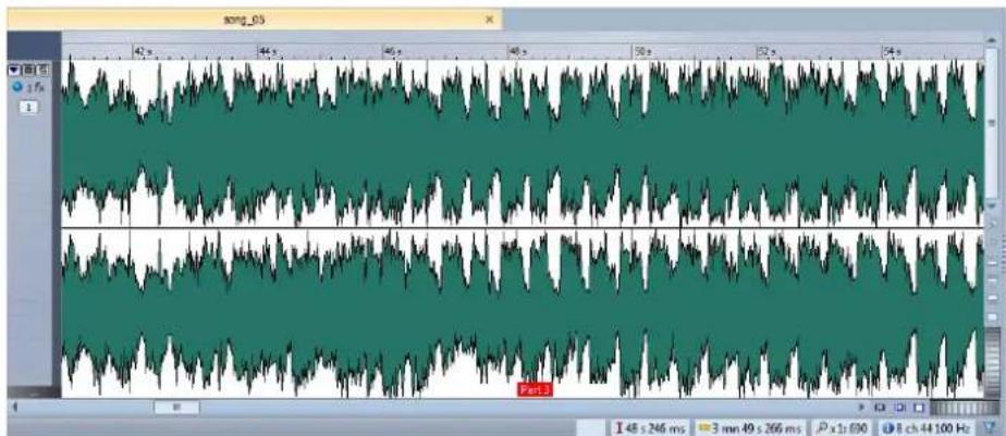 STEINBERG Wavelab Elements 8 - Fenêtre de montage - 1