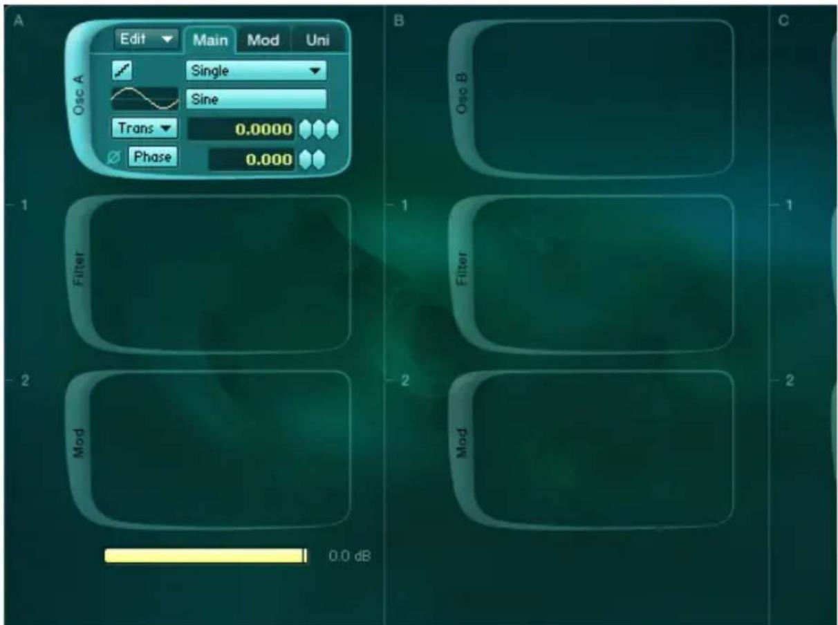 NATIVE INSTRUMENTS Absynth 4 - Configuration des modules - 1