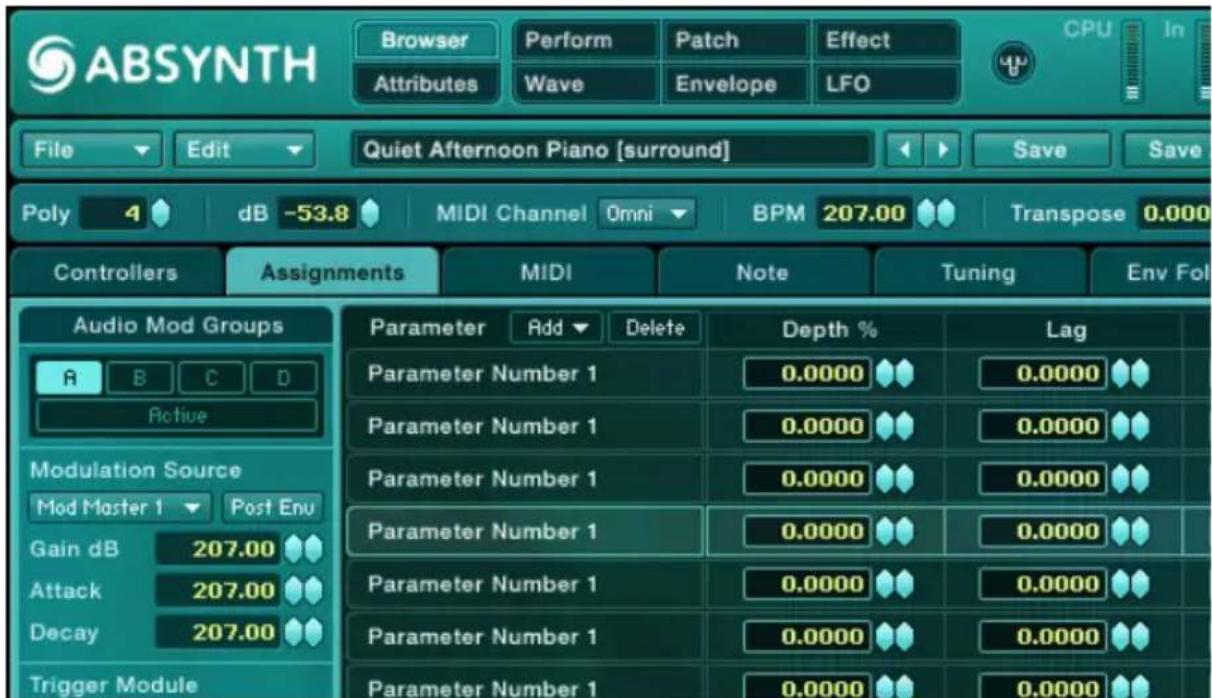 NATIVE INSTRUMENTS Absynth 4 - Audio ModAudio Mod - 1