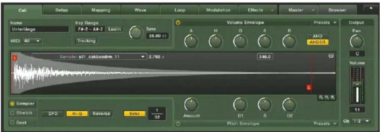 NATIVE INSTRUMENTS Battery 3 - Le Panneau d'Édition - 1
