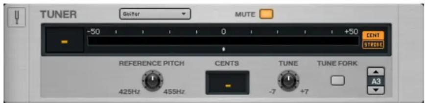 NATIVE INSTRUMENTS Guitar Rig 5 - Tuner - 1