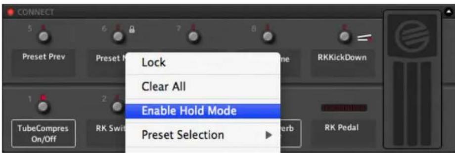 NATIVE INSTRUMENTS Guitar Rig 5 - Controladores MIDI y Rig Kontrol: Modo Hold - 2