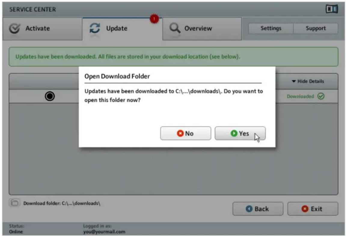 NATIVE INSTRUMENTS Komplete 10 - Ouvrez votre dossier de téléchargement et installez les mises à jour - 1
