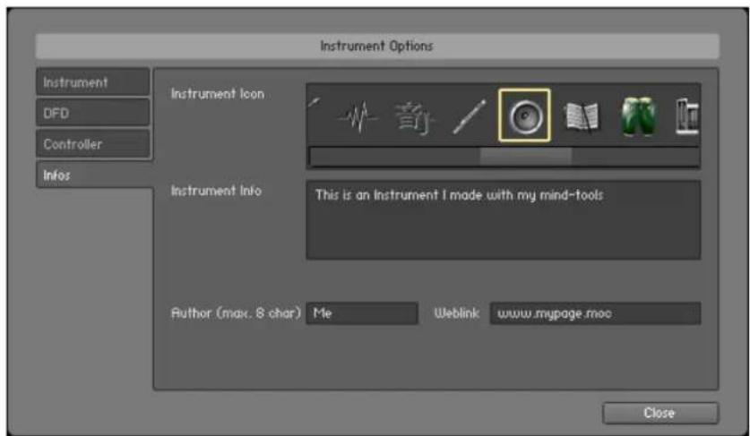 NATIVE INSTRUMENTS Kontakt 5 - Onglet Infos - 1