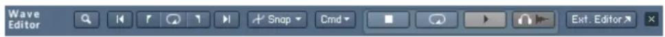 NATIVE INSTRUMENTS Kontakt 5 - La barre d'outils - 1