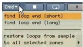 NATIVE INSTRUMENTS Kontakt 5 - Le menu Command - 1