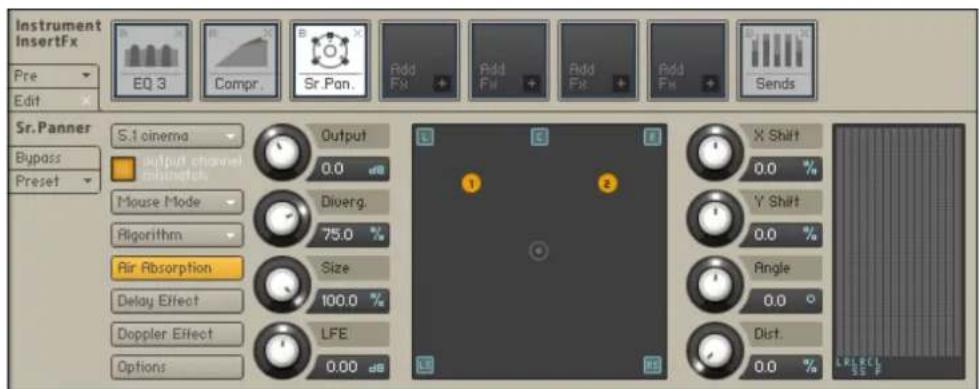 NATIVE INSTRUMENTS Kontakt 5 - Le Surround Panner - 1