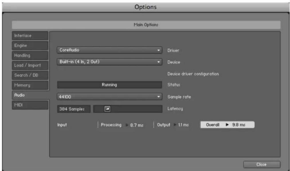 NATIVE INSTRUMENTS Kontakt 5 - Configuration audio - 1