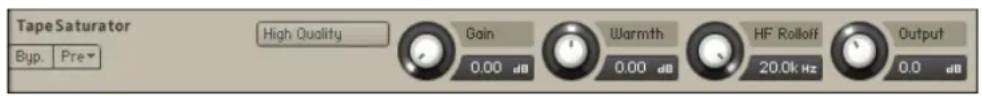 NATIVE INSTRUMENTS Kontakt 5 - Tape Saturator - 1