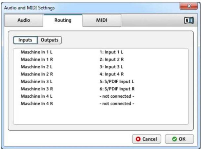 NATIVE INSTRUMENTS Maschine 2.0 MK1 - Audio and MIDI Settings (Réglages Audio et MIDI) - 3