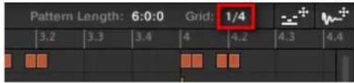 NATIVE INSTRUMENTS Maschine 2.0 MK1 - Réglage de la Pattern Grid - 1