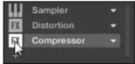 NATIVE INSTRUMENTS Maschine 2.0 MK1 - Mettre les Plug-ins slots en Bypass - 1