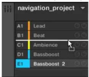 NATIVE INSTRUMENTS Maschine 2.0 MK1 - Déplacer des Groups - 2