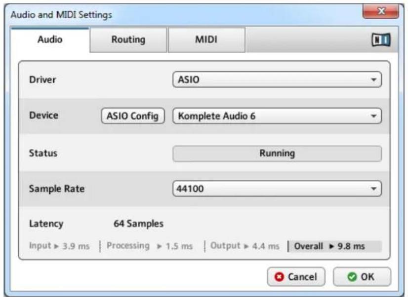 NATIVE INSTRUMENTS Maschine 2.0 MK1 - Audio and MIDI Settings (Réglages Audio et MIDI) - 2
