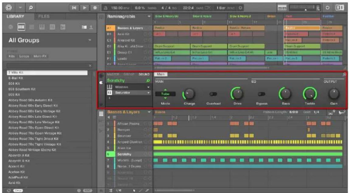 NATIVE INSTRUMENTS Maschine 2.0 MK1 - Principes élémentaires des Plug-ins - 1