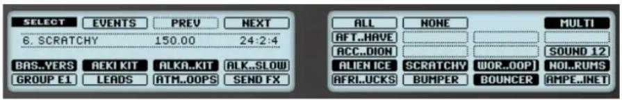 NATIVE INSTRUMENTS Maschine 2.0 MK1 - Sélectionner plusieurs Sounds/Groups avec le contrôleur MASCHINE - 1