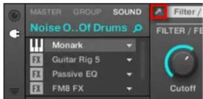 NATIVE INSTRUMENTS Maschine 2.0 MK1 - Ouvrir/fermer les fenêtres des Plug-ins - 3