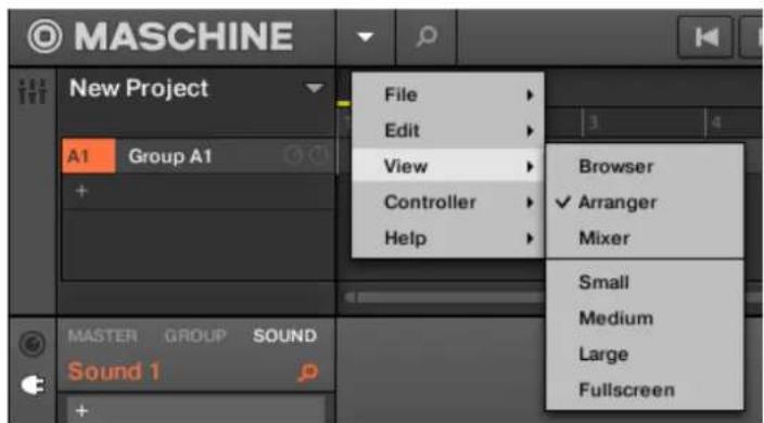 NATIVE INSTRUMENTS Maschine 2.0 MK1 - Modifier la taille de l'interface - 2