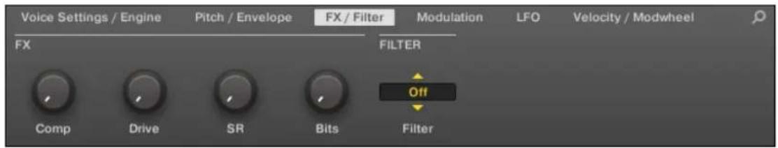 NATIVE INSTRUMENTS Maschine 2.0 MK1 - Page 3 : FX / Filter - 2
