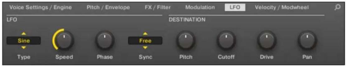 NATIVE INSTRUMENTS Maschine 2.0 MK1 - Page 5 : LFO - 1