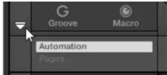 NATIVE INSTRUMENTS Maschine 2.0 MK1 - Utiliser le panneau Automation de l'Assignment area - 2