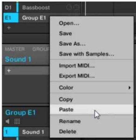 NATIVE INSTRUMENTS Maschine 2.0 MK1 - Copier et coller les Groups - 3