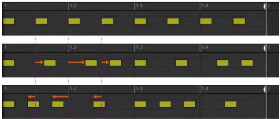 NATIVE INSTRUMENTS Maschine 2.0 MK1 - Comment le Groove affecte-t-il le rythme ? Un exemple - 1